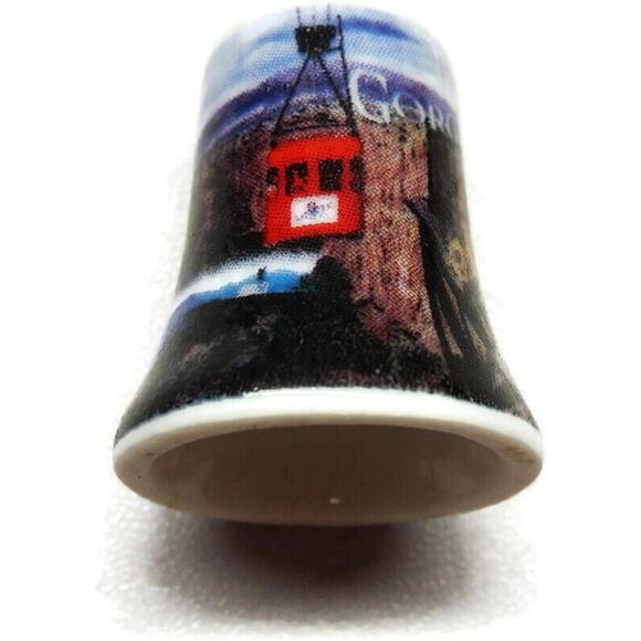 Other - Thimble Vintage Royal Gorge Bridge Tram River Porcelain